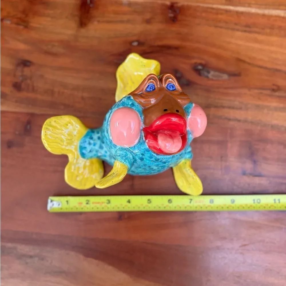 Colorful Ceramic Fish Decor - Picture 4 of 7